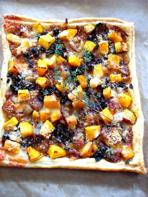 Butternut Squash Tart With Caramelized Onions And Kale Proud Italian Cook