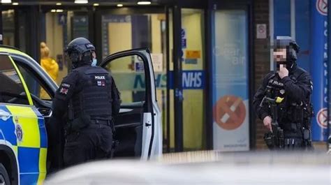 Armed Police Swoop On Nhs Hospital After Topless Man Causes Knife