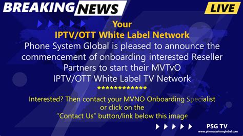 Start Your White Label Global Iptv Ott Mvtvo Network Business Phone