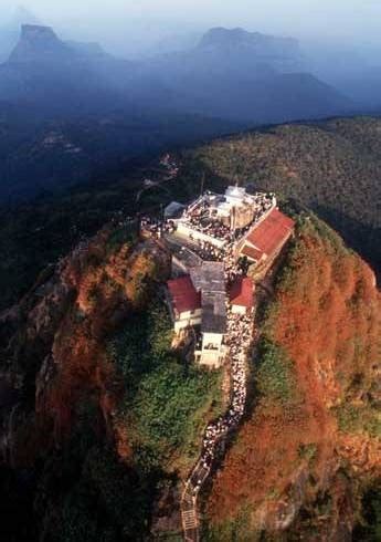 Hill Temples Sri Pada Srilanka