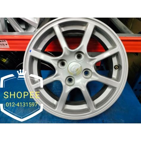 USED SPORT RIM 14 INCH ORIGINAL PERODUA AXIA BEZZA IN VIVA KELISA