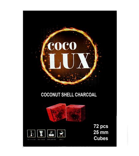 shop coco lux hookah shisha charcoal