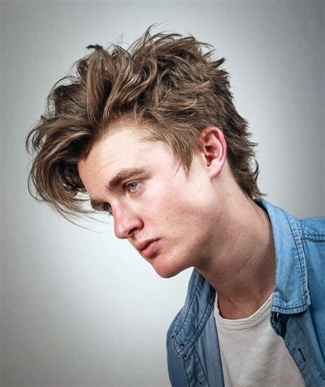 Medium Messy Hairstyles For Men