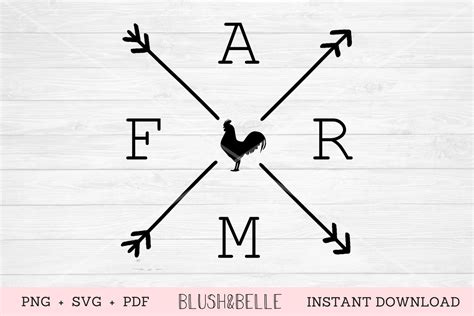 Farm Arrows Png Svg Pdf