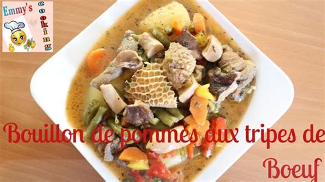 Bouillon De Pommes Aux Tripes De Boeuf YouTube