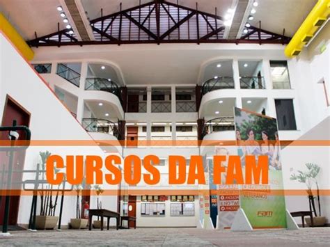 Vestibular Fam 2022 Cursos Inscrições Vagas IEF Notícias