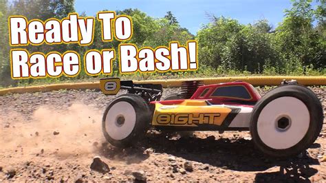 Track Bash Action Review Losi 8IGHT Nitro RTR ⅛ Buggy RC Driver