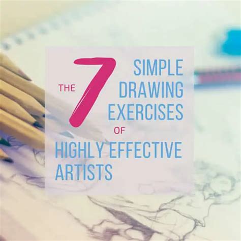 How To Practice Drawing Effectively (+ Beginner Exercises!)