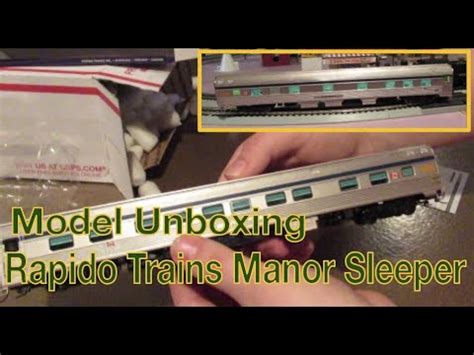 Rapido Trains VIA Rail Manor Sleeper Unboxing YouTube