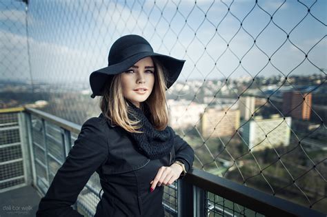 Blonde Face Depth Of Field Portrait Women Photography