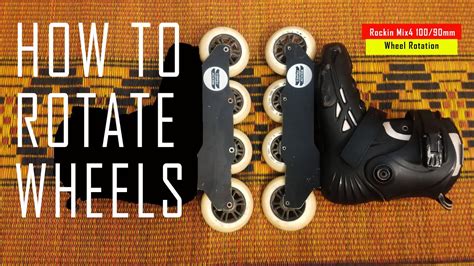 HOW TO ROTATE WHEELS ON INLINE SKATES ROCKERED SETUPS YouTube