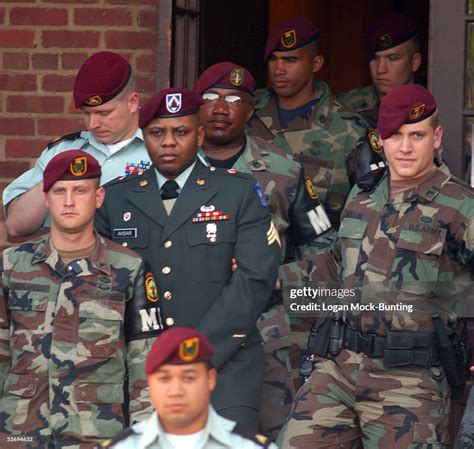 Sgt Hasan Akbar Is Led From The Staff Judge Advocate Building After News Photo Getty Images