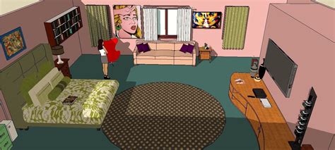 Aerial View Google Sketchup Aerial View Bedroom Interior Interior