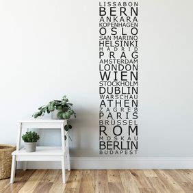 Stickers Muraux Villes Pays Wall Art Fr