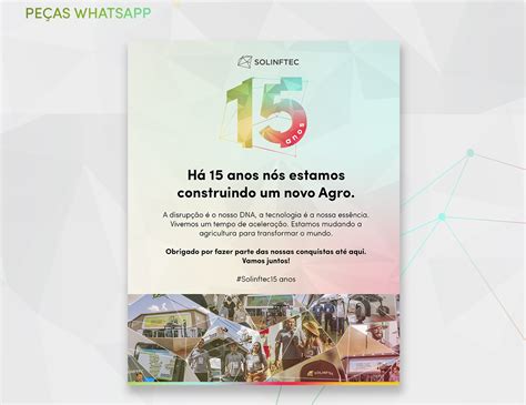 KV Solinftec 15 Anos Behance