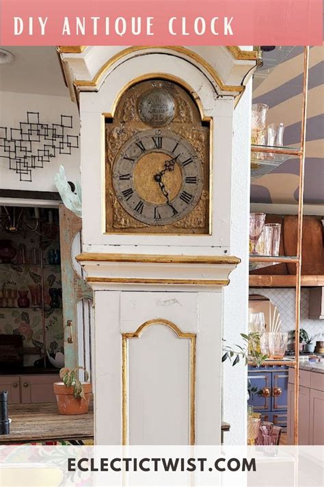 Thrifted Grandfather Clock Repurposed Eclectic Twist Artofit