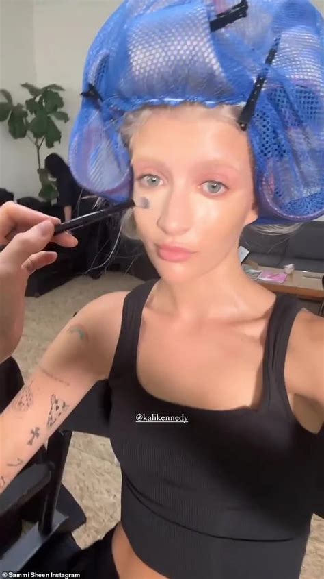 Sami Sheen 19 Stuns In Sexy Alexander Wang Lingerie Ads After Dad Charlie Sheen Went