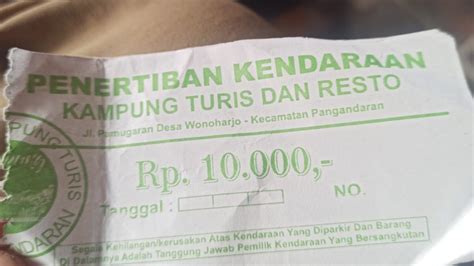 Kadisparbud Tegaskan Parkir Wisata Sudah Include Tiket Masuk Objek