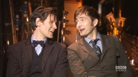 Doctor Who Insider Matt Smith And David Tennant On Regeneration And Saying