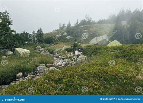 Karpacz Poland August Karkonosze Mountains Mountain