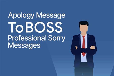 Apology Message To Boss – Professional Sorry Messages | How to ...