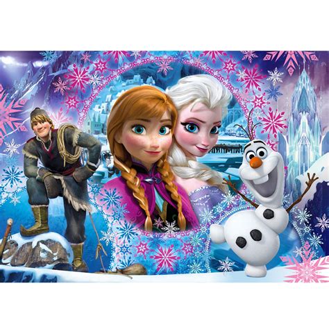 Puzzle Pi Ces Maxi La Reine Des Neiges Frozen Portrait Jeux