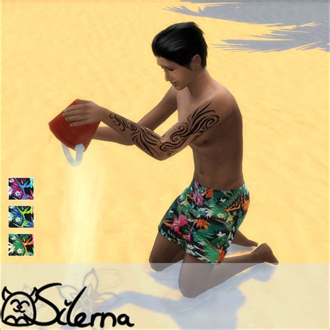 Paradise Trunks The Sims 4 Create A Sim Curseforge