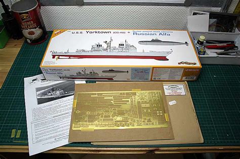 Uss Yorktown Cg 48 Ticonderoga Klasse Dragon 1 350 Fertig