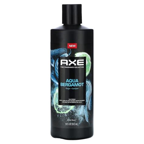 Axe Aqua Bergamot Body Wash Sage Juniper Fl Oz Ml