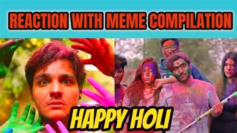 HARSH BENIWAL AND ASHISH CHANCHLANI HOLI Collab Video By MEME