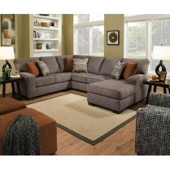 Latitude Run Mervin Briar Simmons Upholstery Sectional Reviews