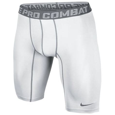 Nike Pro Combat Core Compression Shorts White Cool Grey