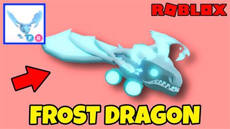 Roblox Adopt Me Pet Frost Dragon