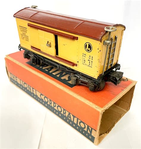 Unusual Uncataloged 1942 Boxed Late Lionel 655 Boxcar — Tobias Toys