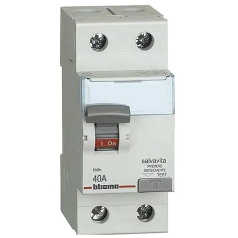 Bticino Earth Leakage Circuit Breaker A Ma G Ac