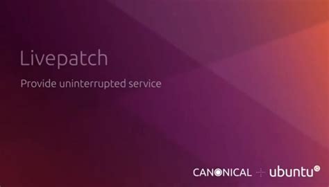 Canonical Ubuntu Livepatch Linuxeden