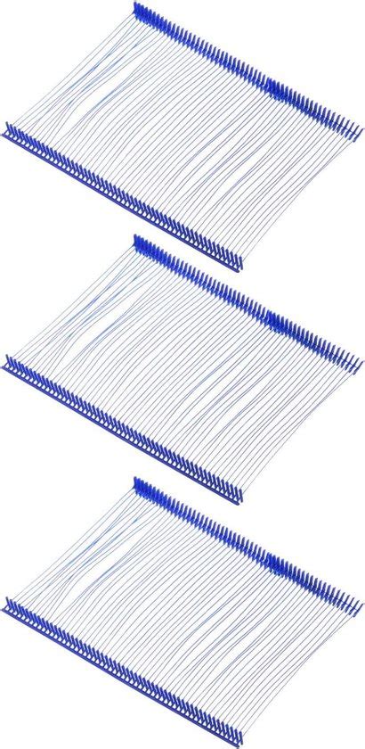 Tag Pins Voor Kleding Tagging Barbs Sterke Hechting Blauw 75 Mm