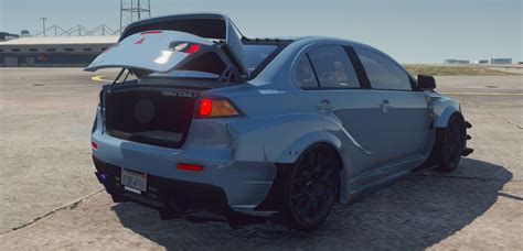 Gta 5 Mitsubishi Lancer Evo X Varis Type 2 Add On Fivem Mod