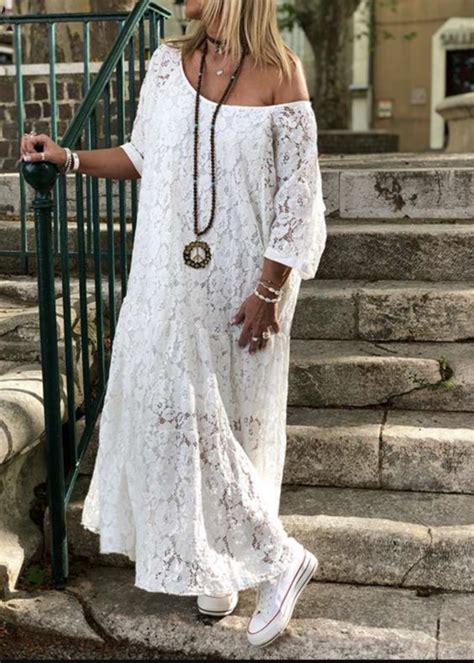 Robe Longue Dentelle Boho Boheme Chic Dressl Mony Ronyboho