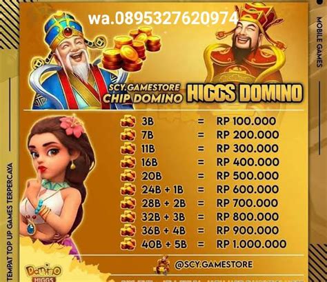 Siap Melayani Bongkar Bongkaran Terima Order Koin Chip Higgs Domino