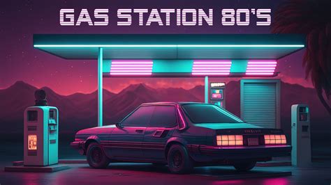 Gas Station 80 S Chillwave Synthwave Retrowave MIX Synthwave