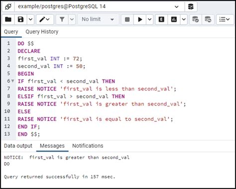 Postgresql Else If Statement With Examples Commandprompt Inc