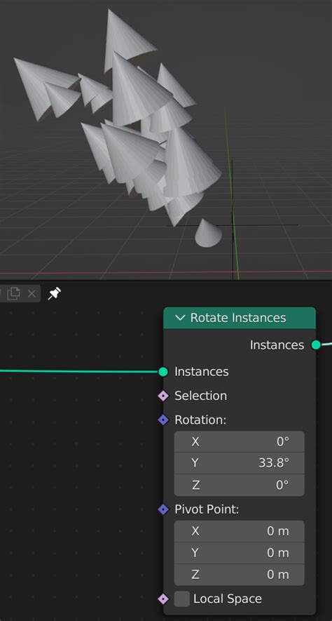 Rotate Instances Using World Space Orientation But Local Pivot