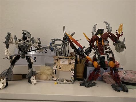 Mata Nui vs the horror that is Makuta Teririx (Teridax and Miserix fusion) : r/bioniclelego