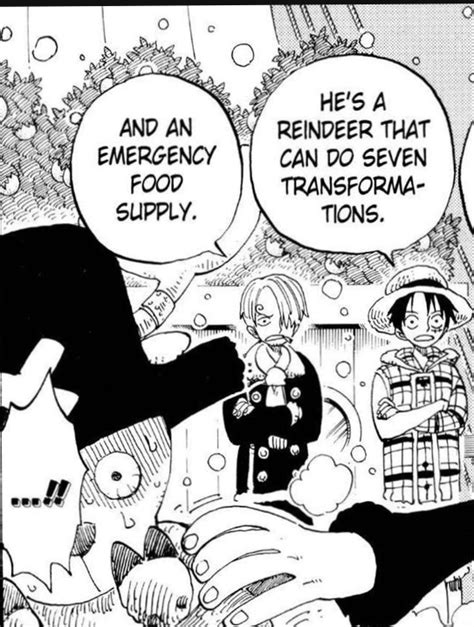 Sanji Cooks And Eats Chopper Theory Onepiece