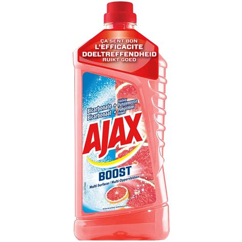 Ajax Nettoyant Boost Multi Surfaces Fra Cheur Pamplemousse L Pas