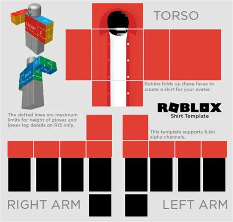 Roblox Shirt Template Pics Roblox Shirt Template 48 Off