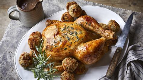 Lemon And Tarragon Roast Chicken Recipe Bbc Food