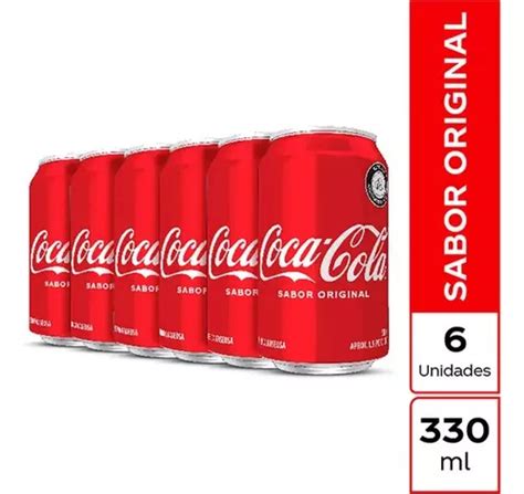 Coca Cola Sabor Original Lata Ml Pack X Gaseosa Bebida En Venta En