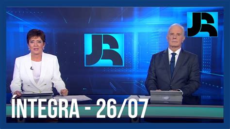 Assista à íntegra Do Jornal Da Record 26072023 Youtube